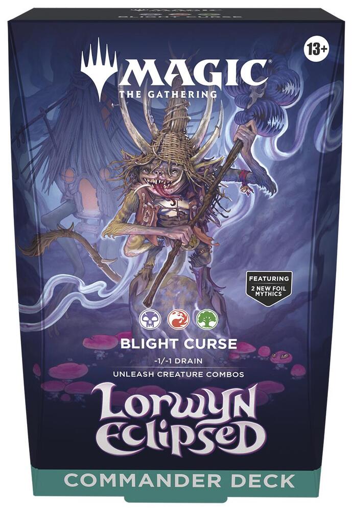 Magic the Gathering - Commander Deck - Lorwyn Eclipsed: Blight Curse (F2)